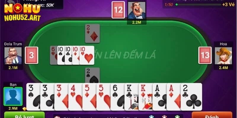 Tiến Lên Đếm Lá: Bí Kíp Đánh Bài Từ Cao Thủ Nohu52